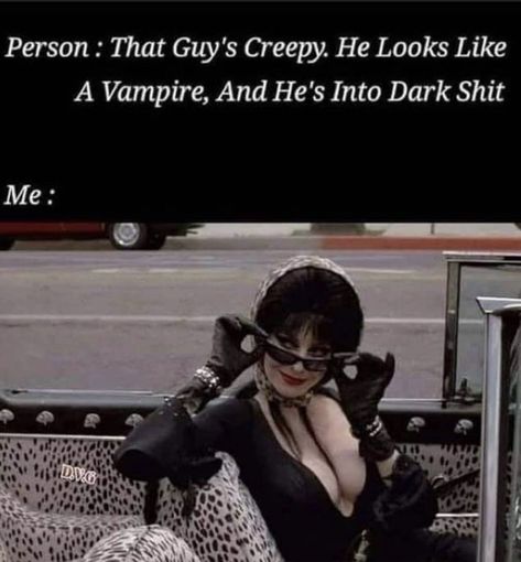 Goth Humor, Goth Culture, Goth Memes, Elvira Mistress Of The Dark, Halloween Memes, Goth Subculture, Halloween 3, Creepy Horror, Foxtrot