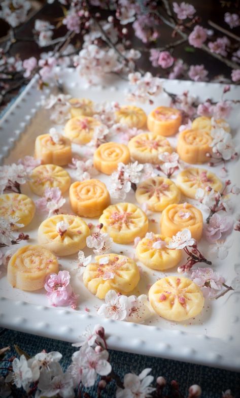 Foraging & Cooking with Plum Blossom: Spring Floral Confections! – Gather Victoria Kimchi Recipes, Culinary Photography, Greens Recipes, Indian Pudding, Old Witch, Kitchen Witch Recipes, White Chocolate Truffles, Creamy Desserts, Beltane