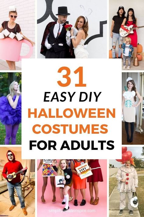 Funny Baby Halloween Costumes, Easy Adult Halloween Costumes, Diy Adult Halloween Costumes, Halloween Costumes For Adults, Best Diy Halloween Costumes, Halloween Costumes For Work, Diy Couples Costumes, Costumes For Adults, Halloween Costumes For Women