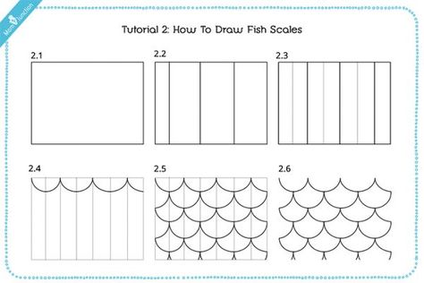 How To Draw Fish Scales With Pictures How To Draw Mermaid Scales, Fish Scales Drawing, How To Draw Scales, Japan Lesson, Draw Scales, Drawing A Fish, Fish Drawing For Kids, How To Draw Fish, Draw A Fish