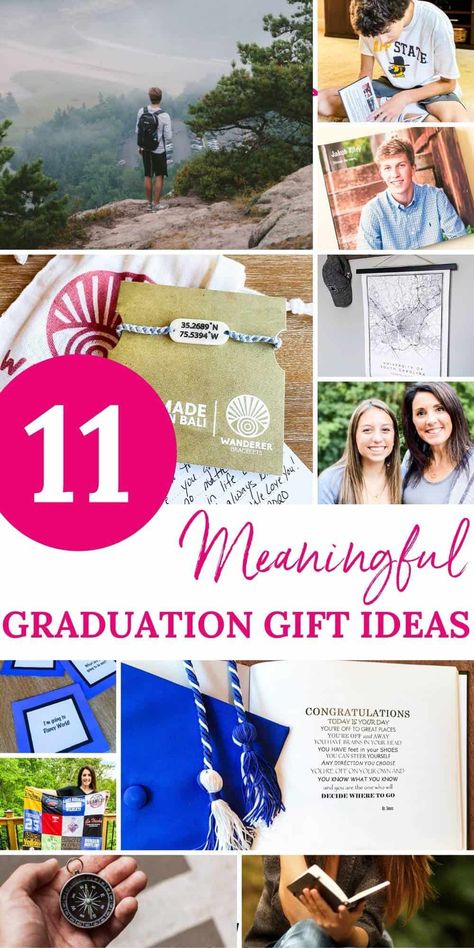 Need an amazing graduation gift? 11 of the best meaningful presents for your grad. Whether it's high school, college, trade school or just need a special gift we've got you covered with everything from photo books to jewelry. Affordable options and memorable experiences. Maps of home town or star maps of the night they were born. Wanderer bracelet with personal coordinates. Give a journal or engraved compass. Create a t-shirt quilt. Plan a vacation to celebrate this milestone. Gifts to treasure. Graduation Gift For Niece, Graduation Gifts From Teacher To Student, Meaningful Graduation Gifts For Him, Best High School Graduation Gifts, Gifts For High School Graduate, High School Graduation Gifts For Her, 2023 Graduation Gift Ideas, Graduation Keepsake Ideas, Graduation Traditions