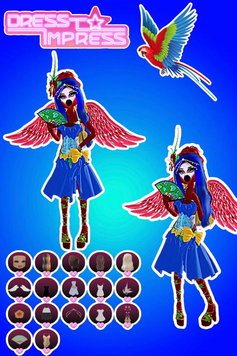 • 🏵️ • - #fyp #dti #dresstoimpress #dress #to #impress #roblox #dtiideas #aesthetic #outfitideas #dresstoimpressideas #idea #board #pin #robloxpin #robloxdti #robloxdresstoimpress Dti Jungle Theme Outfits, Rain Forest Dress To Impress, Parrot Dress To Impress, Dress To Impress Theme Rainforest, Dress To Impress Rainforest, Dti Theme Jungle, Rainforest Dress To Impress, Jungle Dress To Impress, Dress To Impress Theme Animals