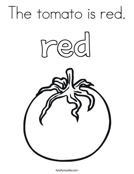 Red Coloring Page, Color Red Activities, Fun Preschool Worksheets, Colour Activities, Color Coloring Pages, Color Worksheets For Preschool, Sunflower Coloring Pages, Pre K Worksheets, Nursery Rhymes Activities