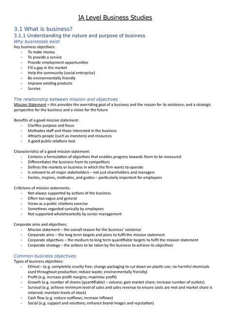 Business A Level Notes, Gcse Business Studies Revision, Gcse Business Studies Revision Notes, A Level Business Notes, Business Revision Notes, Business Management Notes, Business Studies Project Ideas, Business Gcse, A Level Tips