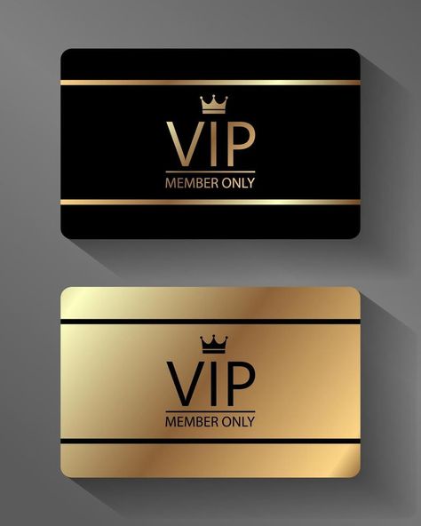 Vector VIP member card Vip Card Design, Make Your Own Game, Printable Board Games, Apps For Teens, Social Media Art, Member Card, Good Photo Editing Apps, Love Message For Him, Vip Card