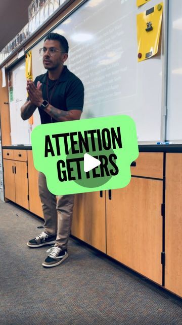 Teacher Attention Getters, Class Attention Getters, Attention Grabbers For Classroom, Attention Getters For Teachers, Elementary Attention Getters, Classroom Callbacks Attention Grabbers, Classroom Attention Grabbers, Attention Getters, Classroom Management Tool