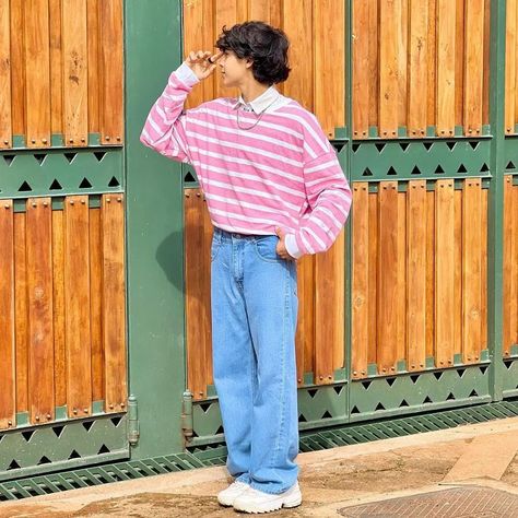 Soft Boy Outfits Pastel, Pastel Boy Outfit, Pastel Outfit Men, Outfit Cowo, Boy Outfits Aesthetic, Soft Boy Outfits, Outfits Pastel, Masc Outfits, Pastel Outfit