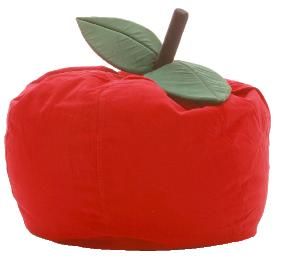 apple :-) Baby Bean Bag Chair, Hanging Chair Indoor, Mushroom Chair, Childrens Bean Bags, Drum Chair, Kitchen Chair Pads, Baby Bean Bag, Inflatable Furniture, Patterned Armchair