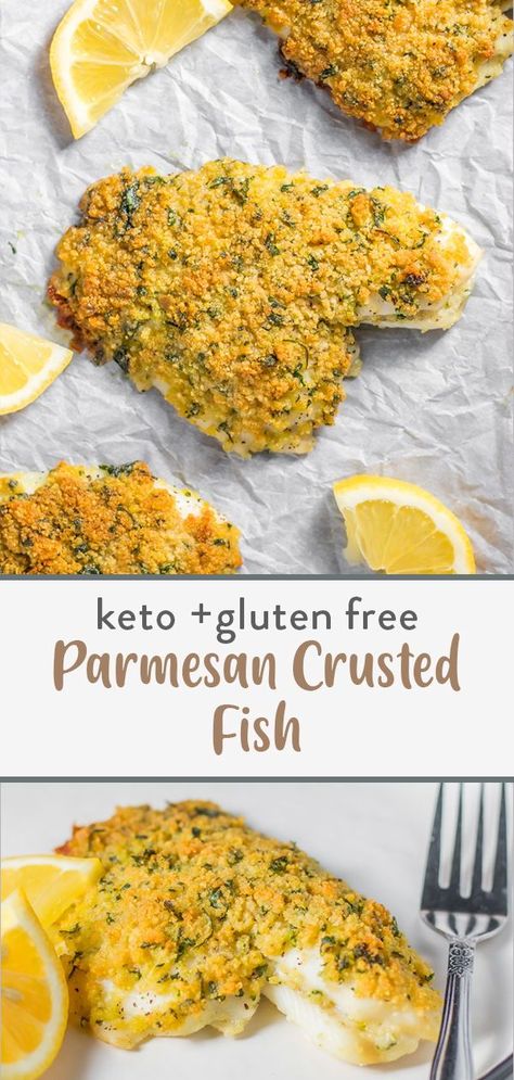 Keto Pescetarian Recipes, Gluten Free Dairy Free Tilapia Recipes, Keto Baked Fish Recipes, Low Carb Haddock Recipes, Healthy Dinner Recipes With Fish, Keto Parmesan Crusted Tilapia, Keto White Fish Recipes, Crispy White Fish, Keto Fried Fish Recipes