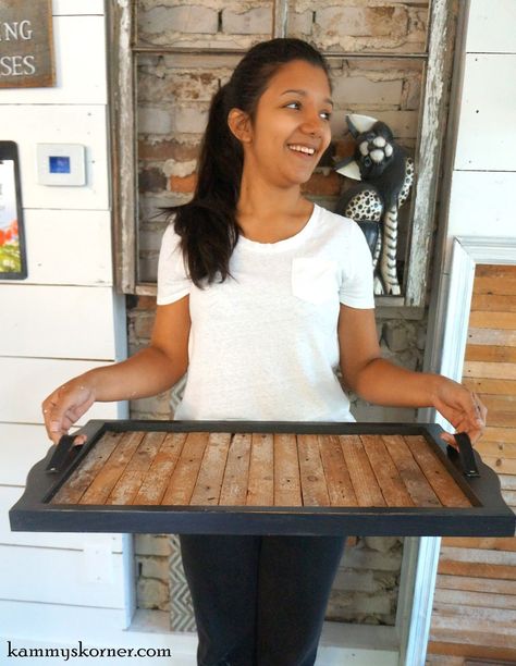 Lath Projects, Repurposed Wood Projects, Small Projects Ideas, Calendar Holder, Wooden Calendar, Rustic Tray, Hanger Holder, Reclaimed Wood Projects, Glass End Tables