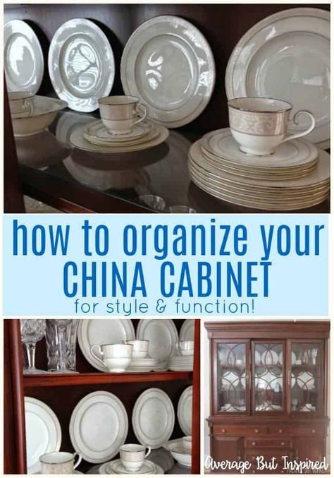 Arranging China In A China Cabinet, Decorating Ideas For China Cabinet, Display Cookie Jars, Organizing A China Cabinet, Arranging Dishes In China Cabinet, China Cabinet Display Traditional, China And Crystal Display, Organize China Cabinet Display, China Storage Cabinet