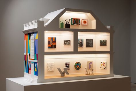 Artists unveil their miniature works created in response to the pandemic. Exhibition Model Design, Gillian Wearing, Miniature Gallery, Maggi Hambling, Rachel Whiteread, Sean Scully, Antony Gormley, House Gallery, Henry Moore