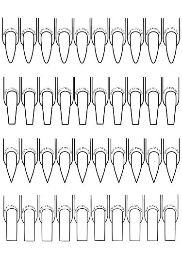 Nail art planning made digitally and easilyIf youre a nail tech and want to build a following online and gain more clientsYou’re gonna have to be good at your craftThe best way to get better is to practice your nail art and plan on paper first before you waste your productsIf you have an iPad or don’tnail templates are a nail tech’s essentialThey can also be printed out but it’s so much more fun on an iPad in my opinionYou'll receive 1PDF including all 5 nail shape templates*COFFIN *SQUARE *STI Printable Nail Art Templates, Printable Nail Art Practice Sheet, Popular Nail Shapes, Nail Templates, Book Nail Art, Printable Nail Art, Nail Tech School, Tape Nail Art, Nail Tutorial Videos