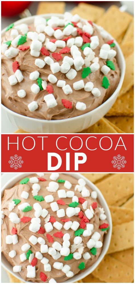 New Years Eve Dessert Ideas Easy, Hot Coco Dip, Easy New Years Eve Desserts, New Years Eve Dessert Ideas, Hot Cocoa Dip, Cocoa Dip, Fake Ginger, Dessert Dip Recipes, Group Food