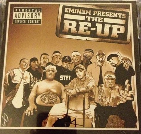 Eminem & D12 The Re-Up Eminem D12, 50 Cent And Eminem, Shady Records, Drum Head, Workout Music, Universal Music Group, How To Apologize, 50 Cent, Led Zeppelin