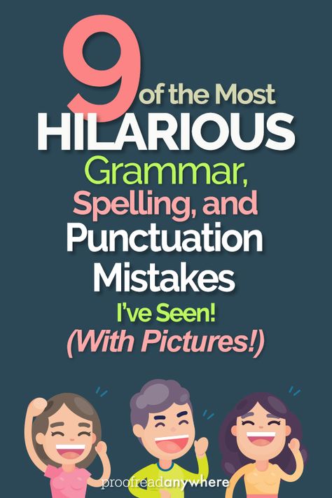 Had enough of seeing grammar mistakes online? Before you resolve to never use the internet again, try laughing at these hilarious mistakes instead. Laughter is the best medicine!  #proofreadanywhere #funny #grammar #humor #wordnerd Funny Grammar Mistakes, Grammar Board, Words To Spell, Proof Reading, Rhyming Poems, Laughter Is The Best Medicine, Spelling Mistakes, Laughter The Best Medicine, Court Reporting