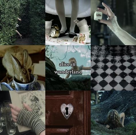 Alice In Wonderland Aesthetic, Tick Tock, Mood Boards, Alice In Wonderland, Movies And Tv Shows, Fanfiction, Fairy Tales, Books Wattpad, Favorite Movies