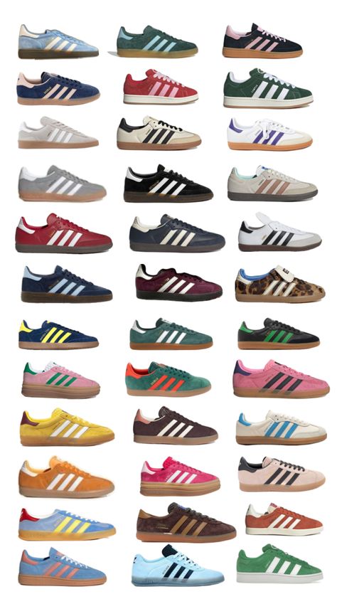 Mode Adidas, Samba Shoes, Skor Sneakers, Dr Shoes, Trendy Shoes Sneakers, Preppy Shoes, Pretty Shoes Sneakers, Girly Shoes, Hype Shoes