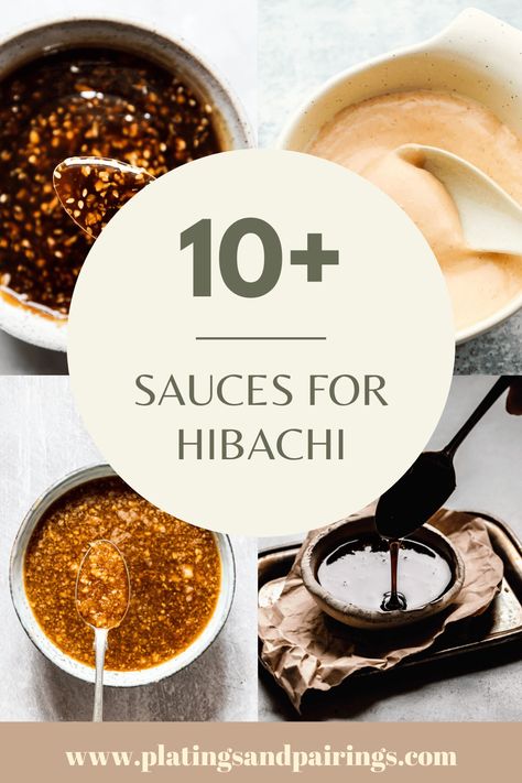 Hibachi Sauce Recipe Stir Fry, Hibachi Dipping Sauce Recipes, Hibachi Chicken Sauce, Hibachi Dipping Sauce, Hibachi Recipes Sauces, Hibachi Sauces, Hibachi Steak Sauce Recipe, Habatchi Sauce Recipes, Hibachi Dressing Recipe