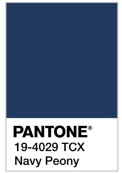 Pantone Navy Blue, Navy Blue Pantone, Pantone Navy, Winter Deep, Bright Navy Blue, Romantic Essence, Navy Peony, Blue Pantone, Autumn Palette