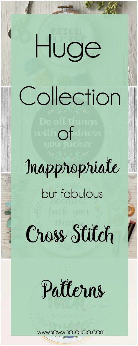 Cross Stitch Patterns that are Inappropriate but Fabulous: These patterns are not for the faint of heart. If you are easily offended please don't open these. Click through for a full list of inappropriate cross stitch patterns. #crossstitch #handmade Patchwork, Inappropriate Cross Stitch Patterns, Inappropriate Cross Stitch, Subversive Cross Stitches, Cross Stitch Quotes, Funny Cross Stitch Patterns, Subversive Cross Stitch, Diy Cross, Easily Offended