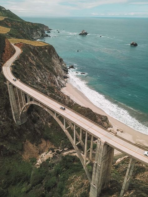 road trip top spots for san luis obispo, big sur California Coast Road Trip, California Coastline, West Coast Road Trip, San Francisco Travel, California Travel Road Trips, Pacific Coast Highway, Usa Travel Destinations, California Coast, Road Trip Itinerary