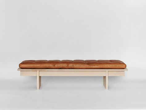 Mjolk Daybed Thom Fougere — Thom Fougere Studio Japanese Bench, Shoji Doors, Daybed Design, Sailboat Living, Oak Bench, Sofa Storage, Bed Table, Sideboard Designs, Bench Furniture