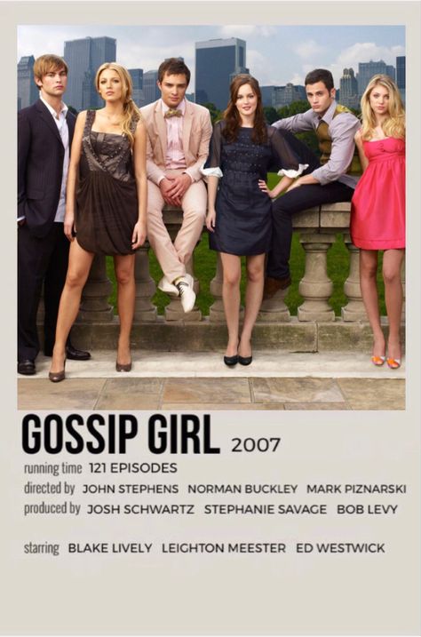 Gossip Girl Cover, Gossip Girl Series, Wedding Celebrity, Film Polaroid, Gossip Girl Aesthetic, Summer Fashion Women, Iconic Movie Posters, Vintage Music Posters, Gossip Girls