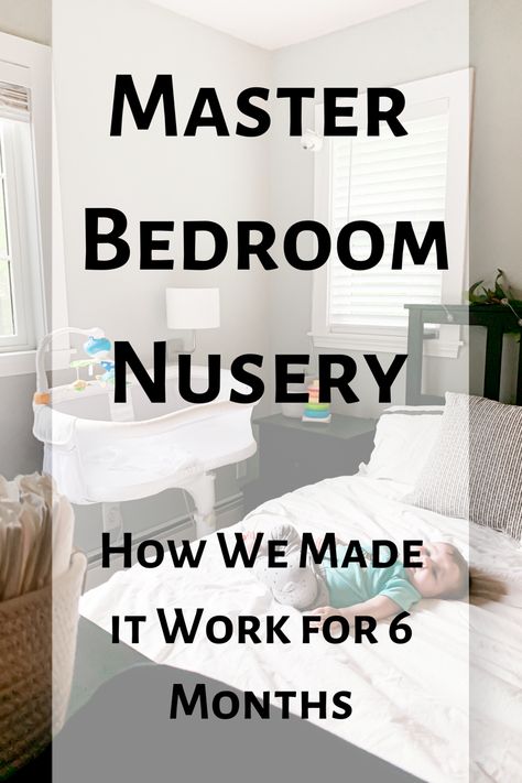 The first 6 months having newborn baby in master bedroom & nursery together Glamorous Living Room Decor, Nursery Set Up, Glamorous Living Room, Nursery Nook, Small Space Nursery, Glamorous Living, Parents Bedroom, Ikea Nursery, Newborn Room