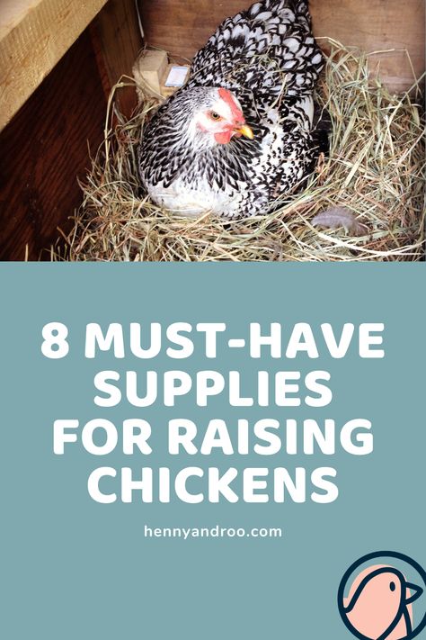 Chicken 101 Raising, What You Need For Chickens, Must Have Chicken Supplies, Getting Chickens For The First Time, Taking Care Of Chickens For Beginners, Chicken Starter Kit, Getting Started With Chickens, All Things Chickens, Beginner Chicken Raising