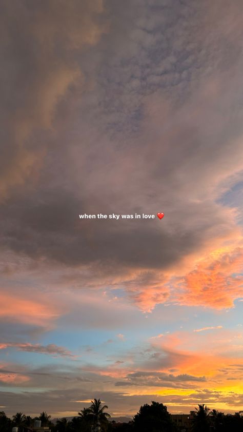 Sky And Me Caption, Nature Bio Ideas, Sky Aesthetic Sunsets, Caption For Sunset, Sky Story, Sky Captions, Sunset Captions For Instagram, Sunset Captions, Nature Photography Quotes