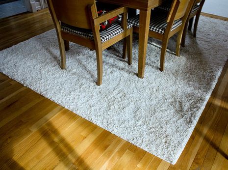 just won a carpet on ebay for 99p! just need to decide what to do with it! possible larg rug? -sam   DIY: Bind a Carpet Remnant to Make a Custom Shaped Area Rug Leftover Carpet, Stylish Carpet, Silver Grey Carpet, Area Rugs Diy, Carpets Design, Rug Binding, Diy Rugs, Rug Diy, Cheap Flooring