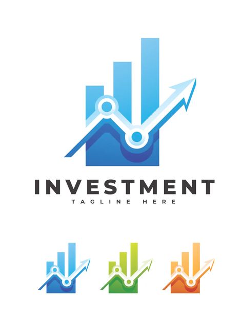 Investment Logo Template AI, EPS Investment Logo Ideas, Investment Graphic Design, Investment Company Branding, Investment Logo Design, Investment Logo, Dd Logo, Corporate Logo Design Inspiration, 23 Summer, Si Logo