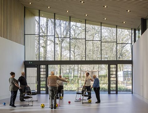 The Hawkhead Centre / Page\Park Architects | ArchDaily Senior Community Center, Senior Housing Architecture, Elderly Housing, Elderly Care Center, Institutional Design, Senior Health Care, Senior Citizen Housing, Elderly Home Care, Residential Care Home