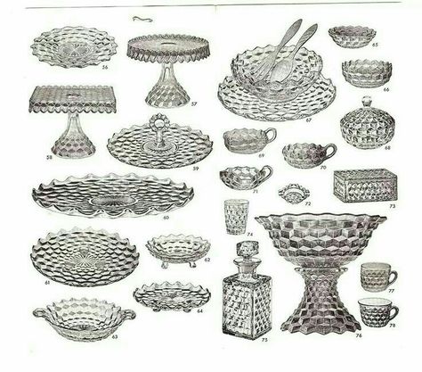 Catalog American Fostoria, Fostoria Glassware, Crystal Glassware Antiques, Antique Knowledge, Vintage Dishes Antiques, Fostoria Crystal, Antique Stuff, Vintage Glassware Antiques, Fostoria American