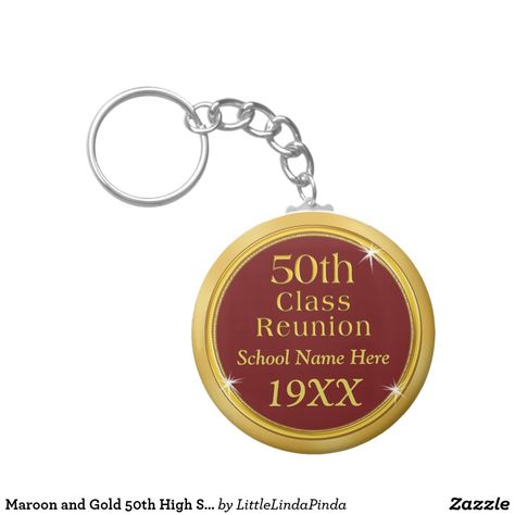 College Reunion Ideas, Cheap Graduation Gifts, Reunion Gift Ideas, 50th High School Reunion, 50th Class Reunion, Class Reunion Favors, Class Reunion Planning, 50th Class Reunion Ideas, High School Class Reunion