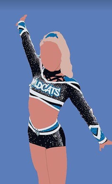 Cheer Pop Art, Berry Avenue Codes Pictures Cheer, Cheer Drawings, Cheer Wallpapers, Cheer Stickers, Gymnastics Decals, Wildcats Cheer, Preppy Pictures, Gymnastics Wallpaper