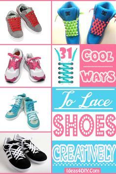 Different Cool Ways to Lace Shoes! #CoolWaysToLaceShoes #ShoeLacePatterns #TrendyPatternsShoeLace Creative Shoe Lace Tying, Tennis Shoe Lace Patterns, Ways To Lace Up Shoes, Different Ways To Lace Up Your Shoes, Different Ways To Lace Shoes Sneakers, Shoe Laces Tying Techniques Sneakers, Shoelace Patterns Step By Step, Different Ways To Lace Shoes, How To Tie Shoes Laces Style