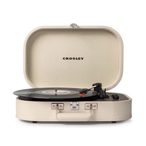 DISCOVERY TURNTABLE | Crosley Radio Wishlist Ideas I Want, Crosley Record Player, Record Player Speakers, Suitcase Record Player, Bluetooth Record Player, Vintage Record Player, Summer Furniture, Vinyl Record Player, Record Players