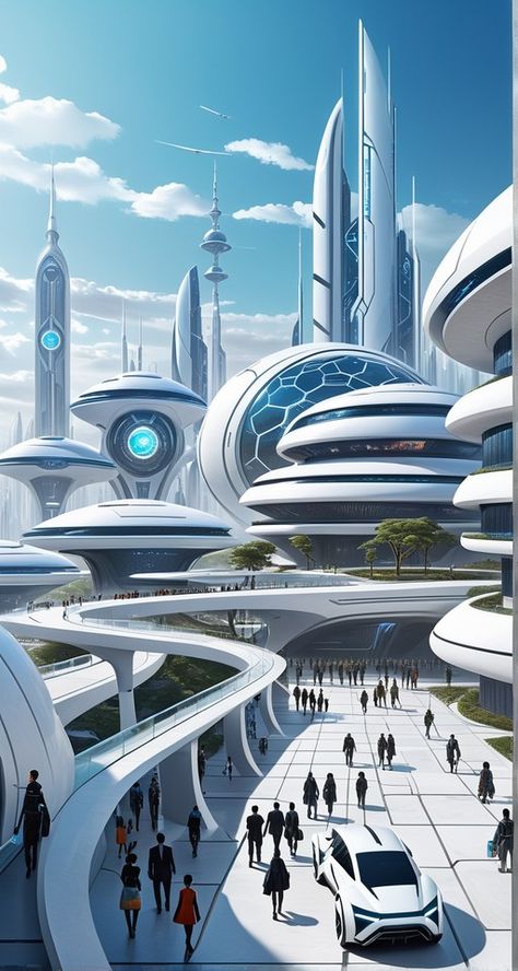 Futuristic cityscape, digital painting High Tech City, Holiday Destinations In India, Sience Fiction, Scifi City, Alpha Centauri, Future Cities, Sci Fi Architecture, Future Buildings, Eco City