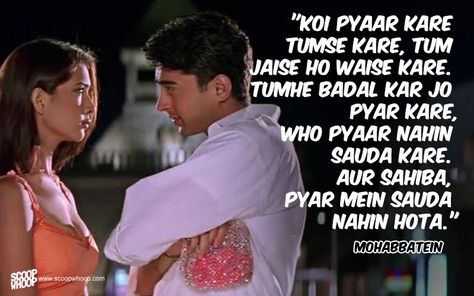 Romantic Dialogues, Love Dialogues, Bollywood Love Quotes, Filmy Quotes, Famous Dialogues, Movie Dialogues, Love Dive, Quotes On Love, Bollywood Quotes