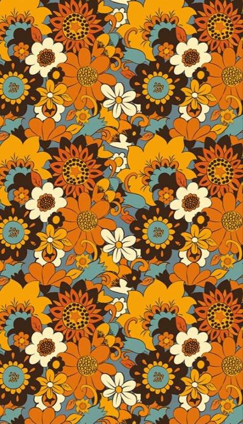 Retro 60s Aesthetic Wallpaper, 70s Theme Wallpaper, Spring Hippie Wallpaper, Flower 70s Aesthetic, Cute 70s Wallpaper, 70s Asthetics Wallpaper, 70s Screensaver, 1970s Wallpaper Iphone, 70s Fall Wallpaper