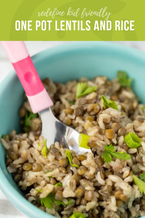 Lentils And Brown Rice, Rice Healthy, French Lentils, Super Healthy Kids, Lentils And Rice, Brown Rice Recipes, Fresh Fruit Salad, Healthy Recipes Easy, Lentil Recipes