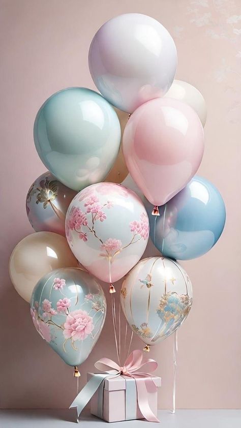 Iphone Cute Wallpaper, Wallpaper Iphone Tumblr, Cute Wallpaper Iphone, Happy Birthday Wishes Pics, Birthday Wishes Pics, Pretty Balloons, Wallpapers Cute, Wallpapers Dark, Iphone Wallpaper Hd