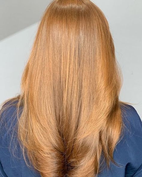 Hairstylist NYC on Instagram: "#motivationmonday how do you like your gingers? I like them soft, shiny, and full of life! Formula Dia Richesse 8.34 and 7.43 with 9 volume for 20 minutes and bingo you are ready for gingerbread cookie Christmas hair" 8.34 Hair Color, Gingerbread Blonde Hair, Gingerbread Hair Color, Gingerbread Hair, Blonde Honey, Cookie Christmas, Hair Toner, Honey Hair, Gingerbread Cookie