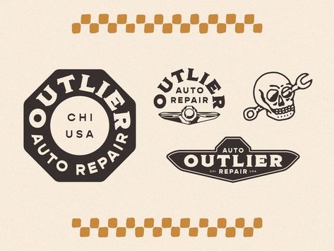 Vintage Car Logo Design, Car Racing Logo Design, Automotive Branding Design, Vintage Auto Shop Logo, Vintage Car Design, Vintage Racing Logo, Mechanic Branding, Machinery Logo Design, Vintage Auto Shop