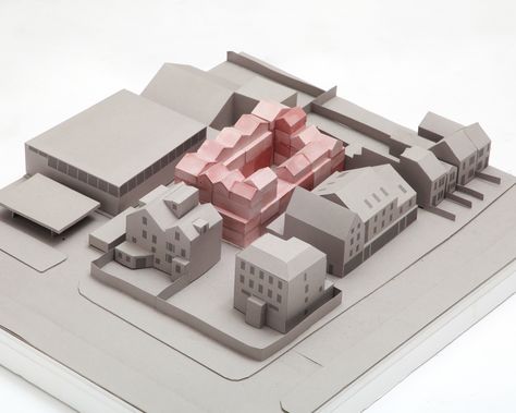 Emergency Housing, Duggan Morris, Emergency House, Model Site, Site Model, Architectural Model, Studios Architecture, Arch Model, Architecture Model Making