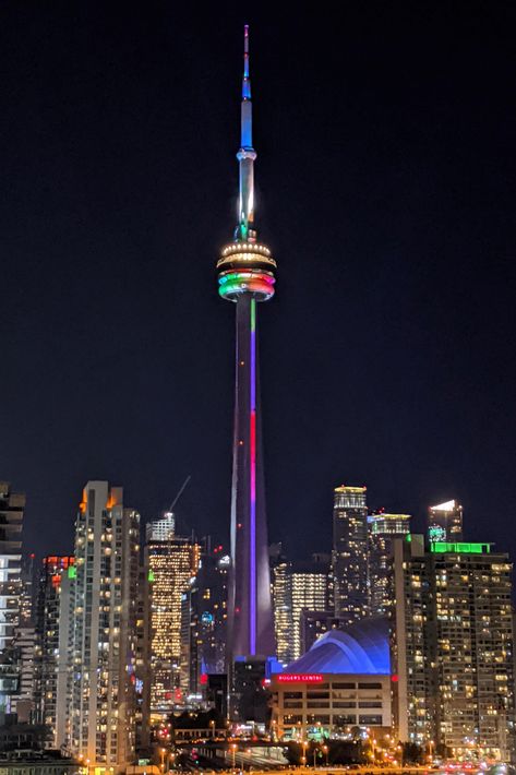 Night Toronto, Dashcam Videos, Visit Toronto, Tower Light, Hidden Pictures, Smart Auto, Header Image, Night City, City Aesthetic