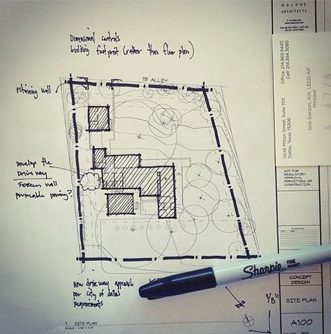 Architectural Sketches by Bob Borson Site Plan Rendering, Portfolio D'architecture, Croquis Architecture, Site Plan Drawing, Site Plan Design, Architecture Site Plan, Landscape Architecture Drawing, Architecture Drawing Plan, Architectural Sketches