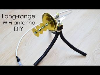 Diy Wifi Antenna, Diy Tv Antenna, Router Wifi, Wifi Booster, Diy Gadgets, Wifi Internet, Electronics Basics, Technology Hacks, Lg G4